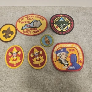 Lot of 7 Vintage BSA Boy Scout Badges - Picture 1 of 4