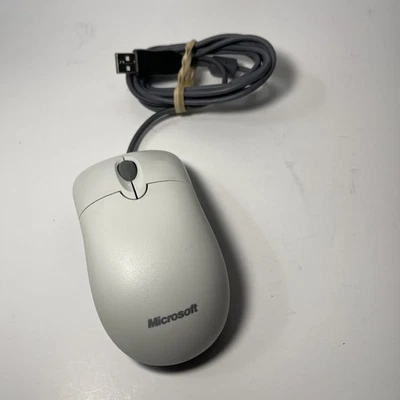 OEM MICROSOFT Basic Optical Mouse USB/PS2 Compatible TESTED - Image 1 of 2