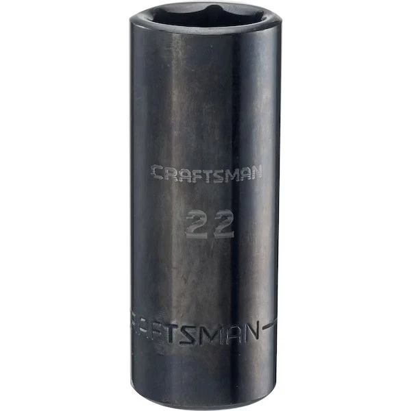 Craftsman Sockets, 1/2" Drive 22mm Metric Deep Imp CMMT16085 Craftsman CMMT16085 - Image 1 of 1