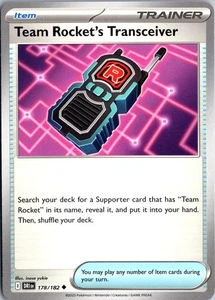 Team Rocket's Transceiver SV10: Destined Rivals 178/182 Uncommon NM - Picture 1 of 2