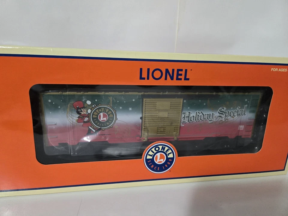 Lionel O Guage Christmas Music Boxcar Plays 12 Carols New Sweet - Image 1 of 4