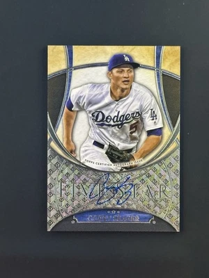 2017 TOPPS FIVE STAR COREY SEAGER DODGERS ON CARD AUTO - Image 1 of 2