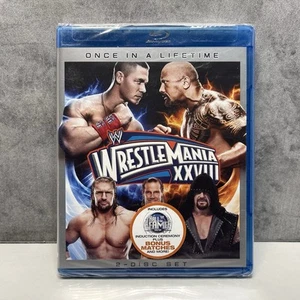 WWE: WrestleMania XXVIII (Blu-ray, 2-Disc Set) John Cena The Rock Randy Orton - Picture 1 of 7
