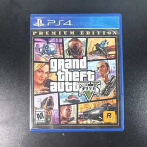 Grand Theft Auto V - Sony PlayStation 4 GTA 5 PS4 - Picture 1 of 4