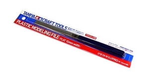 TAMIYA Modellismo Artigianale Utensili Plastica Modellazione File (Piatto 10mm Larghezza) 74059 - Foto 1 di 1