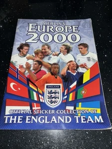 Merlin Europe 2000 Sticker Album - 99% Complete Missing 2x Stickers Football - Picture 1 of 20