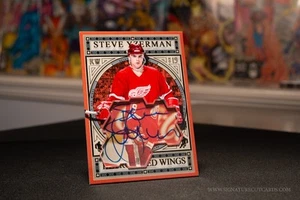 Steve Yzerman Detroit Red Wings Expansion Era Signature Cut Card - Autographed - Picture 1 of 2