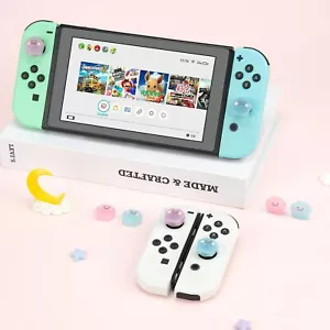 Nintendo Switch Analog Stick Kappen OLED Daumengriffe Monster Daumenstick Kappen 4 STCK. - Bild 1 von 10