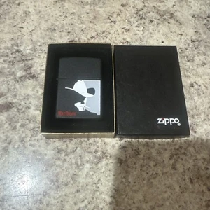 NEW ZIPPO MARLBORO MAN BLACK MATTE LIGHTER UNFIRED IN BOX C838 USA FAST SHIP  !! - Picture 1 of 17