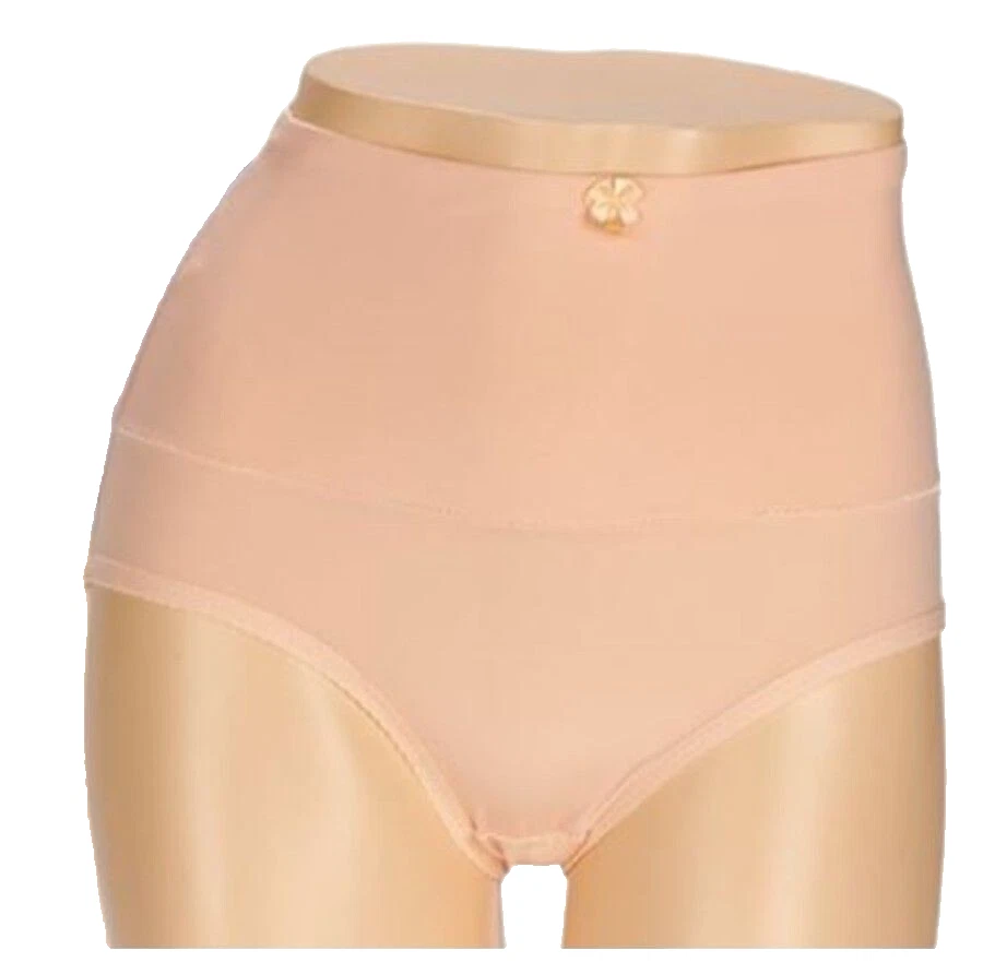 Carol Wior~Microfiber Belly Band Shapewear Brief~X-Large~Peach~A00107 - Image 1 of 1