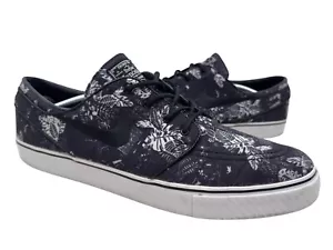 Nike Herren SB Zoom Stefan Janoski Blumenmuster Schuhe Größe 13 schwarz/weiß 333824-022 - Bild 1 von 8