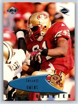 1999 Collector's Edge Odyssey Terrell Owens San Francisco 49ers #128 - Image 1 of 2