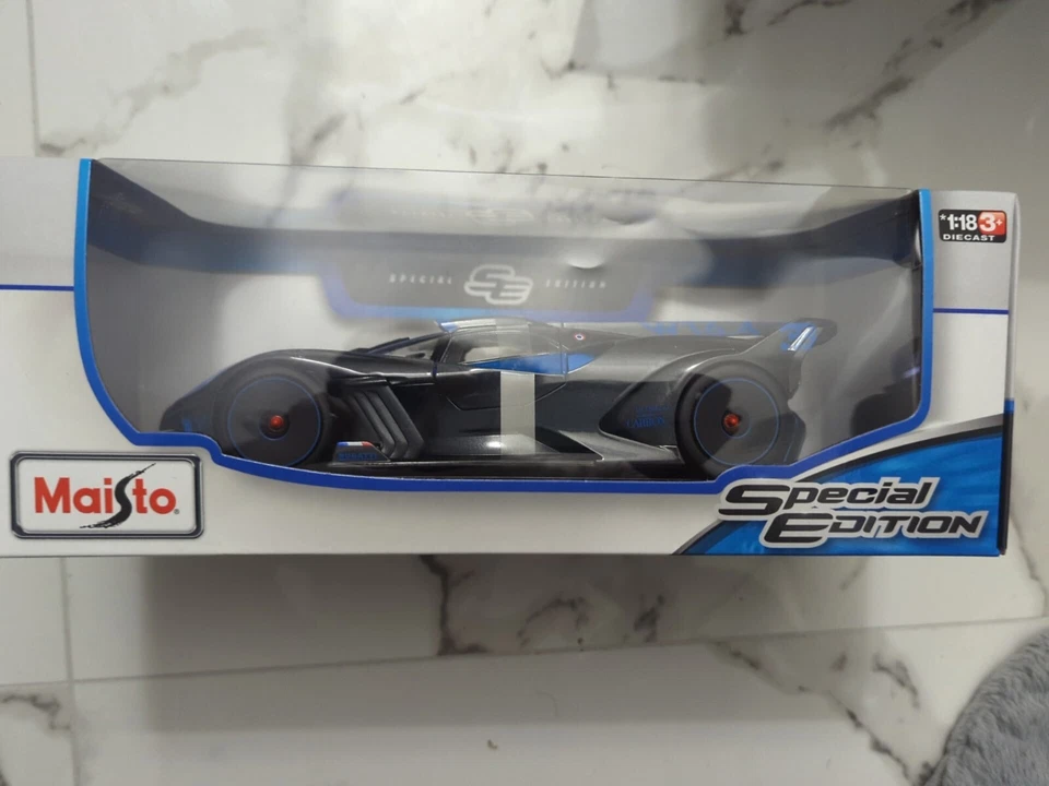 Maisto Special Edition 1 18 Boxed Bugatti Bolide Diecast Model | Yellow & Black