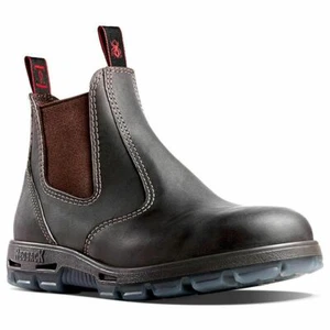 Botas de Trabajo Redback Bobcat Marrón USBOK Elásticas con Punta de Acero Puntera de Seguridad Envío de EE. UU. - Imagen 1 de 4