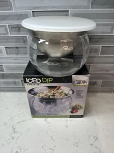 NEW Prodyne ICED DIP 3 Piece Serving Set (2010/IC-6) Stainless Steel Dip Bowl - Picture 1 of 8