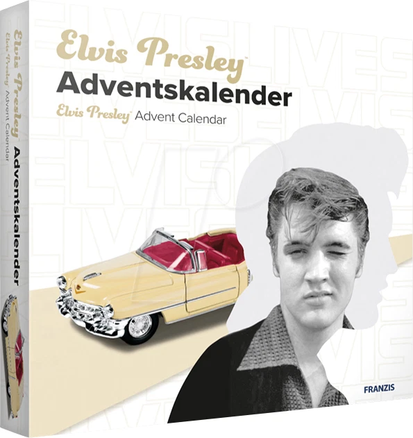 FRANZIS 55120 - Elvis Presley Adventskalender Cadillac Eldorado Metallmode ...