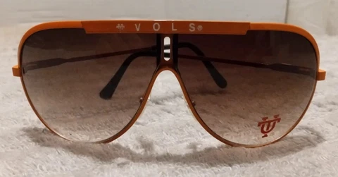 Vintage Style ~ Tennessee Volunteers ~ Adult Retro Sunglasses ~ Orange Metal Cover