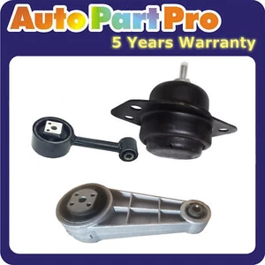For 04-10 Chevy Optra Suzuki Forenza Reno Engine & Torque Strut Mount 3PCS 2.0L - Picture 1 of 12