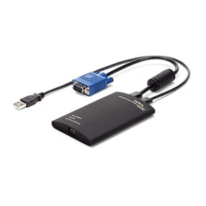 StarTech NOTECONS01 Laptop KVM Console Crash Cart Adapter USB-Mini-B PS/2 VGA - Picture 1 of 4