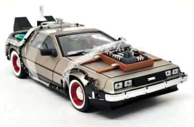 Sunstar 1/18 - DMC DeLorean Back To The Future Time Machine Part III Model car - Image 1 of 4