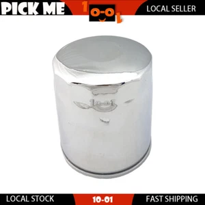 Filtro de aceite plateado para motocicleta para Harley Davidson FXD Dyna 1999-2003 2004 2005 - Imagen 1 de 1