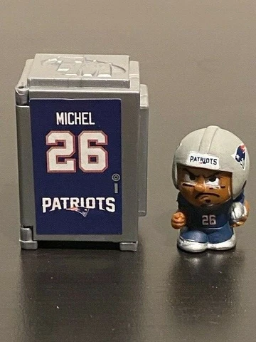 Sony Michel NFL TEENYMATES SILVER SERIES 9 Figure New England Patriots Locker Cover