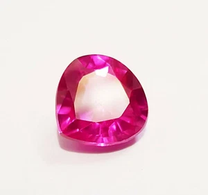 Natural Pink Sapphire Heart Shape 8.80 CT Loose Gemstone Ring Size - Picture 1 of 6