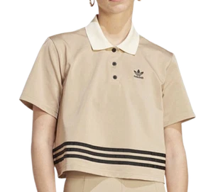 ADIDAS ORIGINALS ADICOLOR 70s POLO SHIRT BROWN DESERT UK XL NEW LAST ONE RRP £55 - Picture 1 of 6