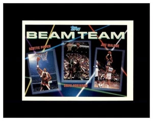 Scottie Pippen David Robinson Jeff Malone 1993-94 Topps Beam Team #6 Of 7 MINT - Picture 1 of 2