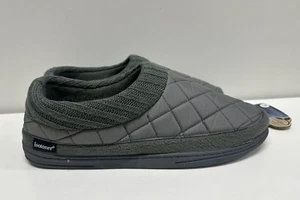 Isotoner Zapatillas Hombre Talla XL (11-12) Memoria Espuma Gris Tela Superior - Imagen 1 de 7