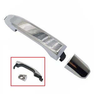Manija de puerta exterior para Chevrolet Silverado 1500 14-22 cromada delantera derecha - Imagen 1 de 10