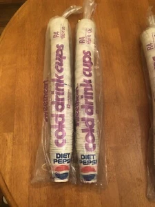 200 VERSIEGELTE VINTAGE DIET PEPSI 4oz TASSEN - Bild 1 von 3