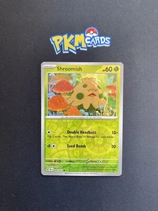 Pokemon Juego de Cartas Coleccionables Shroomish Temporal Forces 006/162 Holograma Inverso Casi Nuevo - Imagen 1 de 3