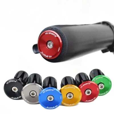 Stylish Handlebar Grips End Cap for Road Bike Choose from Multiple Colours - Image 1 of 4