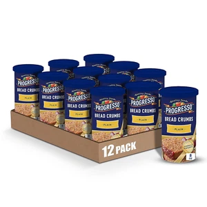 Plain Bread Crumbs, 8 Oz. (Pack of 12) - Picture 1 of 9