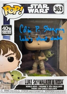 Colin Skeaping -GENUINE Signed Star Wars Luke Skywalker Funko 363 - Picture 1 of 1