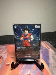 Son Goku FB01-046 Foil Fusion World Awakened Pulse Dragon Ball Super Card - Picture 1 of 2