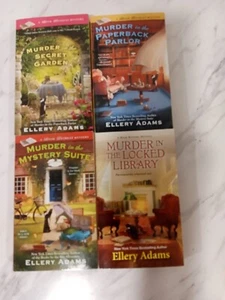 Book Retreat Mystery Series By Ellery Adams - Books #1-#4 - Imagen 1 de 3