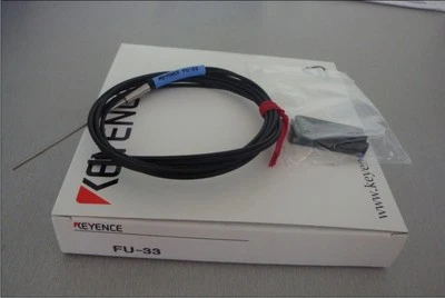 Keyence FU-33 Fiber Optic Sensor New In Box 1pc Expedited Shipping - Image 1 of 3