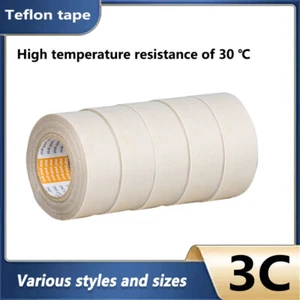 High Temp PTFE Teflon Tape Heat Resistant Insulating Adhesive for Sealing Machin - Picture 1 of 6