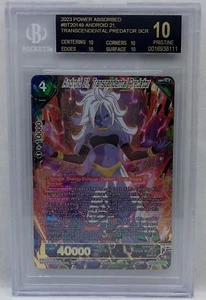 DBS - BGS 10 Black Label Android 21, Transcendental Predator BT20-149 SCR Card - Picture 1 of 2