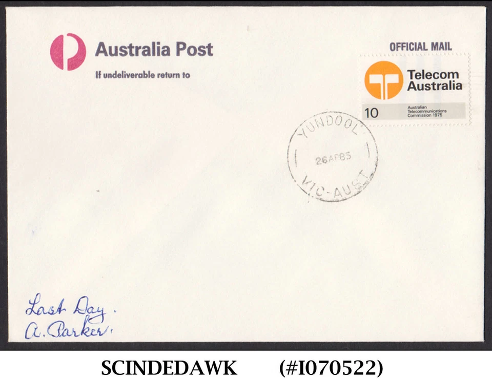 AUSTRALIA - 1985 ÚLTIMO DÍA CUBIERTA DE CORREO OFICIAL Foto 1 de 1