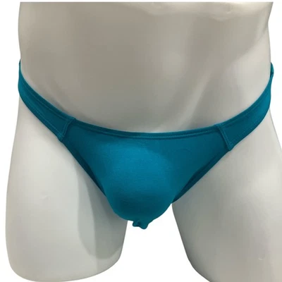 Andrew Christian CASI DESNUDO No-Show Ultra Low-Rise Jock Teal XL Foto 1 de 4