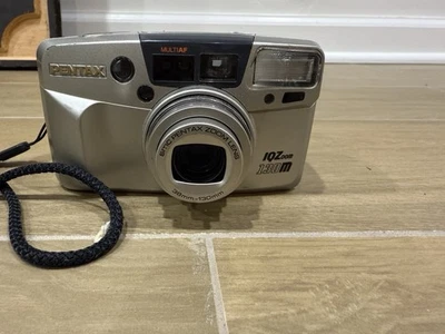 Pentax IQZoom 130M 35mm Film Camera Point & Shoot 38-130mm Lens Film Tested - Image 1 of 4