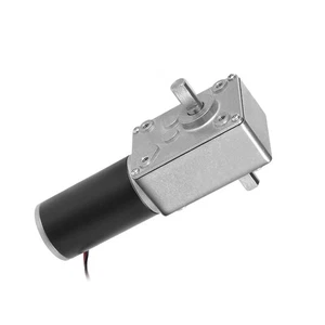 Doppelwellen-Schneckengetriebemotor DC12V 15 U/min Hohe Drehmoment-Drehzahlreduz - Bild 1 von 7