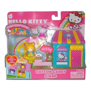Hello Kitty World 2012 Jakks Pacific Cotton Candy Booth Playset - Picture 1 of 10