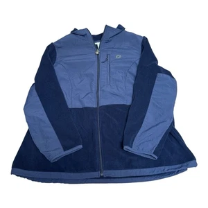 Catherines giacca pile blu navy donna 1X taglie forti 18/20 - Foto 1 di 20