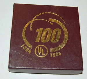 Schlüsselanhänger UL Underwriters Laboratory's 100 Jahre Jubiläum Mitarbeiter 1894-1994 - Bild 1 von 6