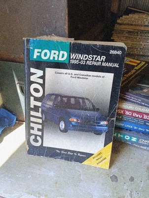 Руководство по ремонту Chilton Ford Windstar 1995 - 03 - Изображение 1 из 2