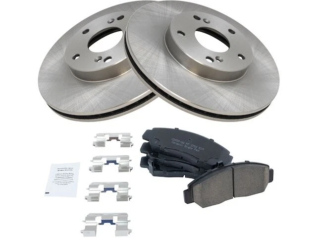 Kit de pastillas de freno delanteras y rotor para Honda Civic 2006-2010 2009 2007 2008 YC566QM Foto 1 de 1